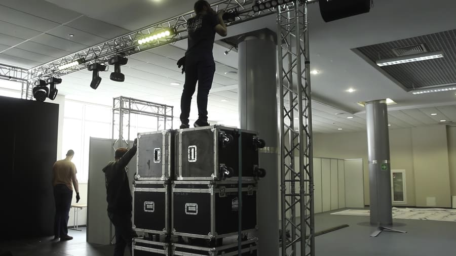 Truss para eventos en Colombia by control luminico 2025